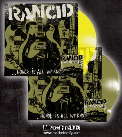 NEW & OFFICIAL! Rancid 'Honor Is All We Know' T-Shirt 