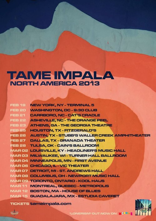 Tame Impala North American Tour [Concert Review] The Fire Note