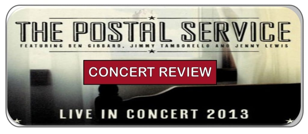 postal service 10th anniversary tour