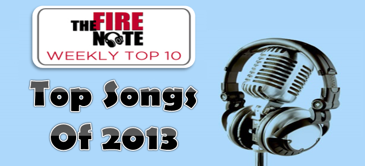 top 10 songs of 2013