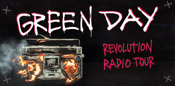 revolution radio tour green day