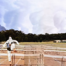 possible humans standing around alive
