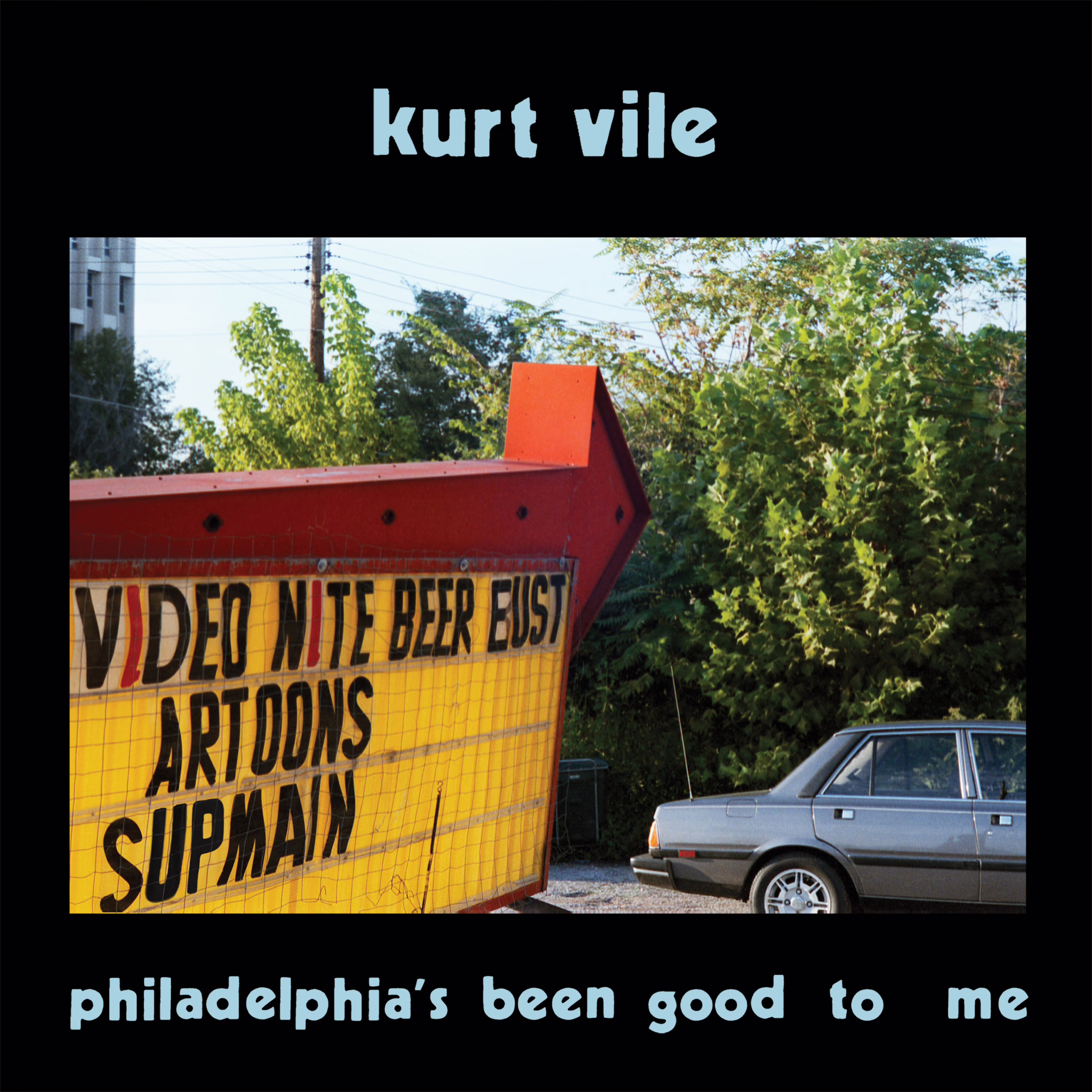 Kurt Vile - Philadelphia's been good to me album cover